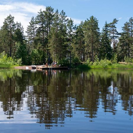 Pinetree Cottages Cozy Log Cabin Kalanti 외부 사진