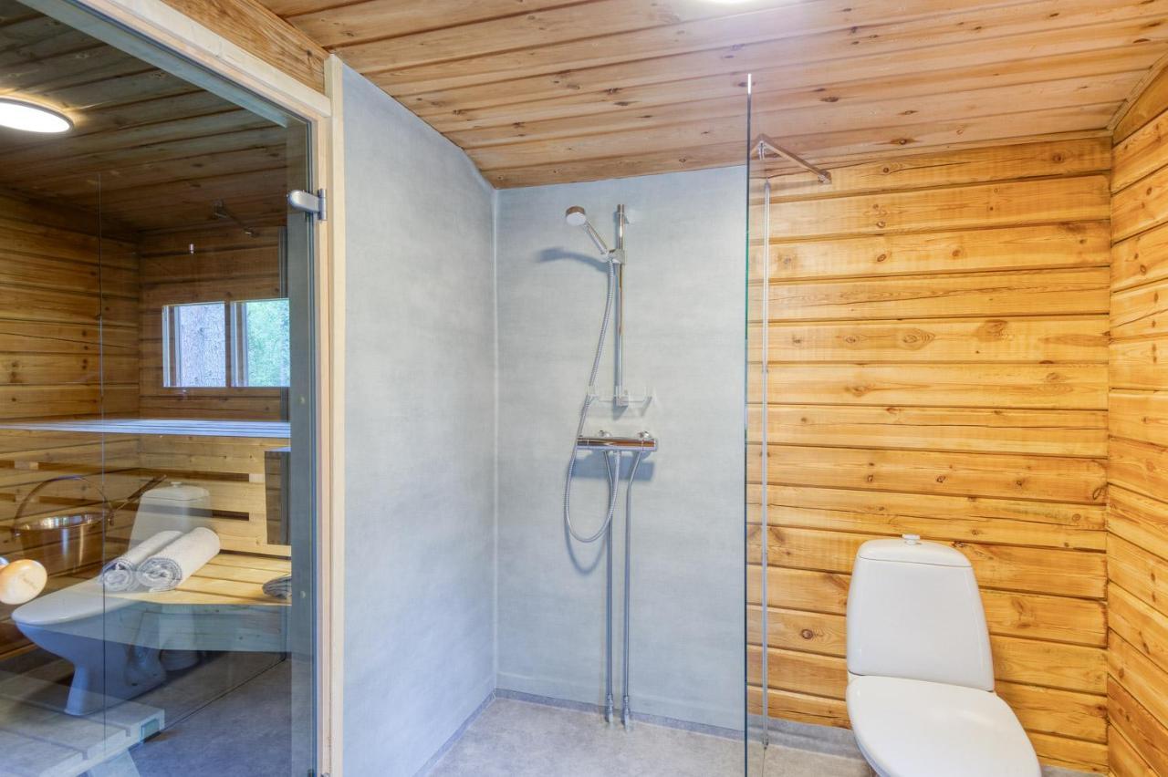 Pinetree Cottages Cozy Log Cabin Kalanti 외부 사진