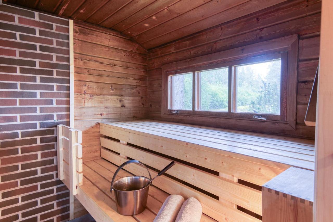 Pinetree Cottages Cozy Log Cabin Kalanti 외부 사진