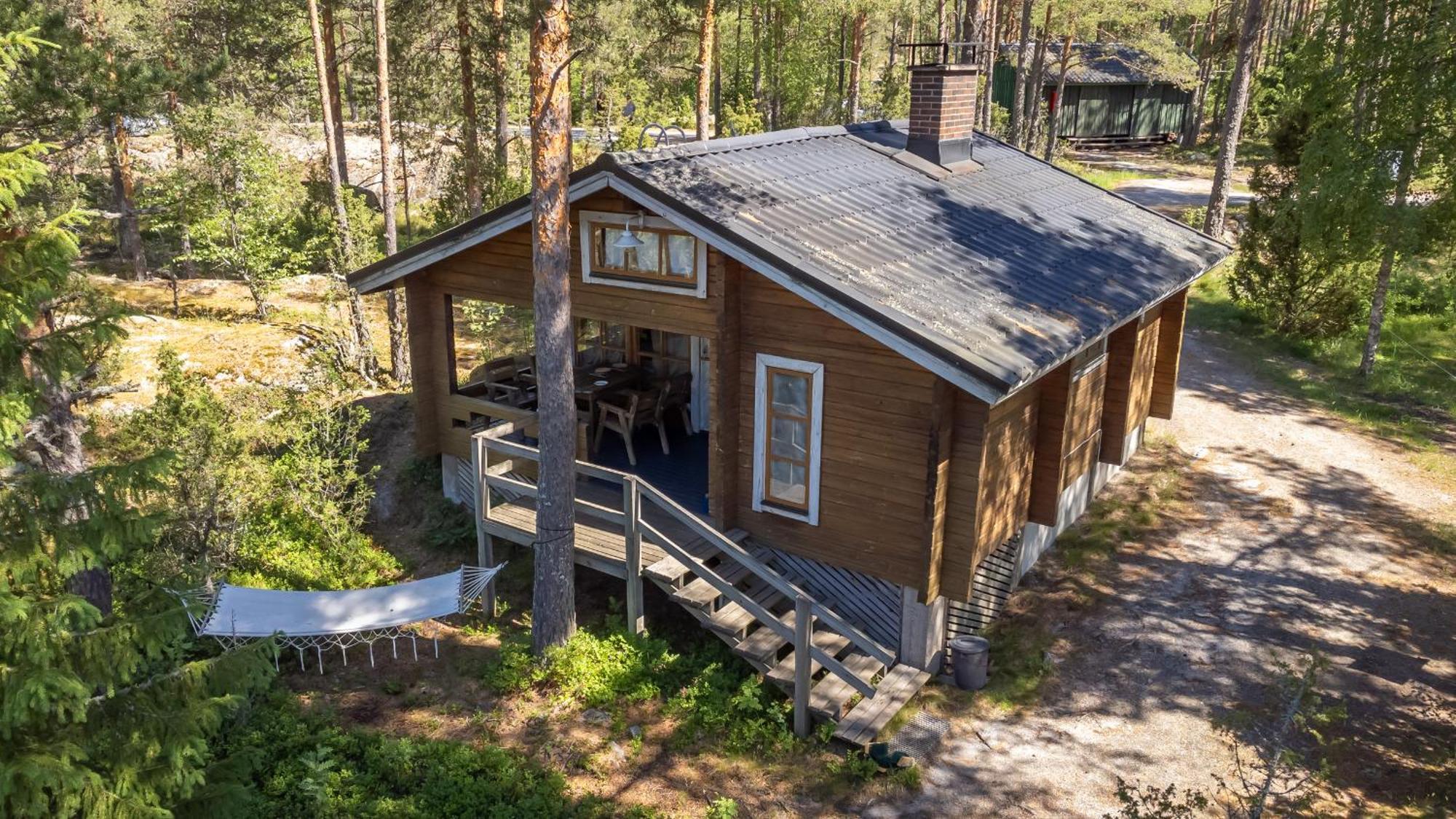 Pinetree Cottages Cozy Log Cabin Kalanti 외부 사진
