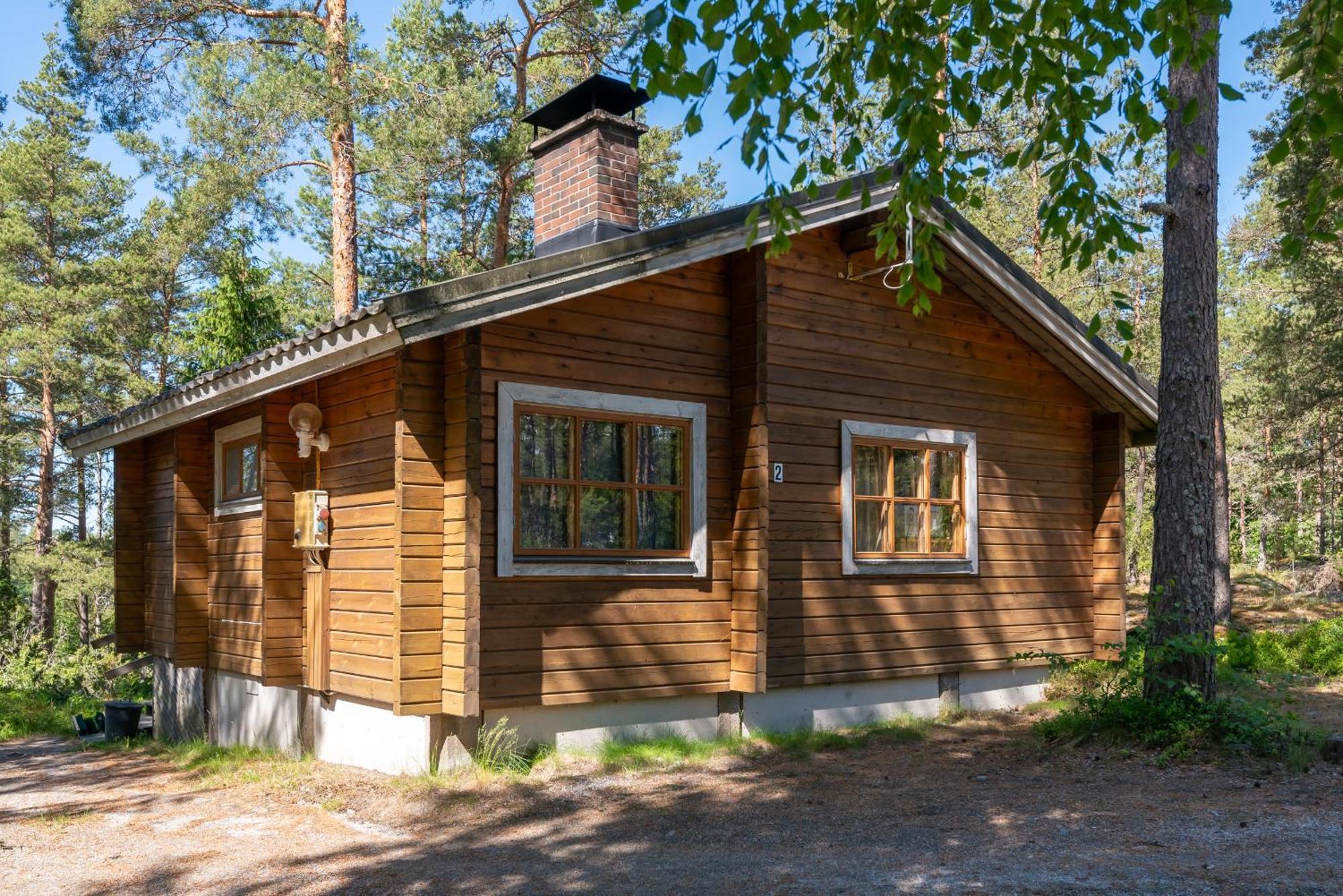 Pinetree Cottages Cozy Log Cabin Kalanti 외부 사진