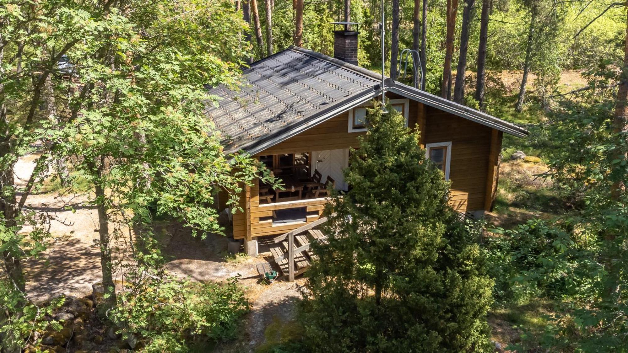 Pinetree Cottages Cozy Log Cabin Kalanti 외부 사진