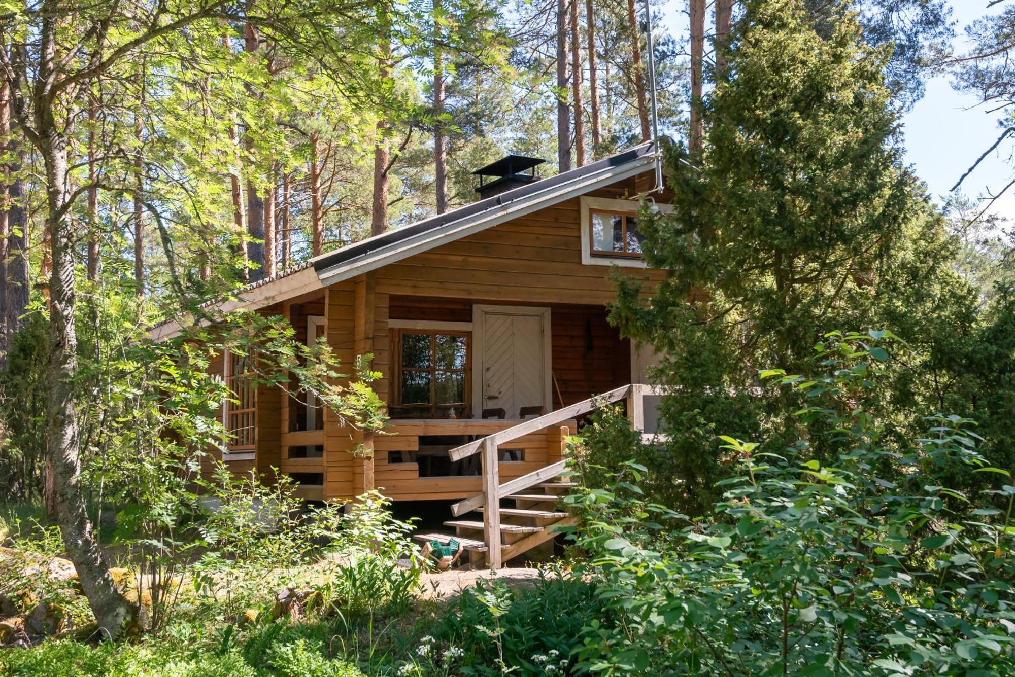 Pinetree Cottages Cozy Log Cabin Kalanti 외부 사진