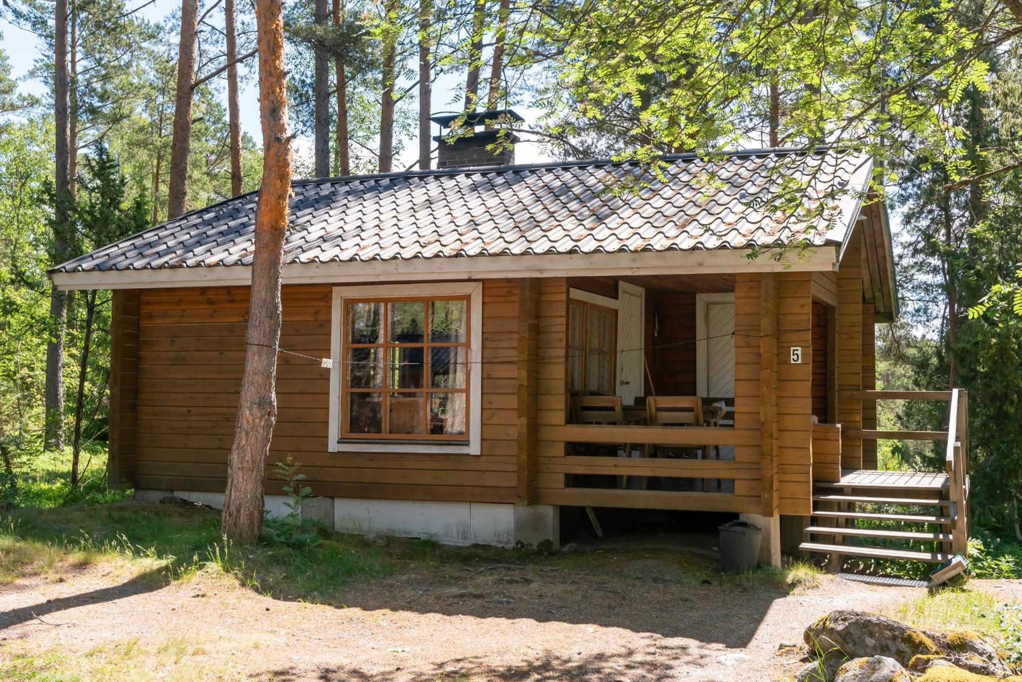 Pinetree Cottages Cozy Log Cabin Kalanti 외부 사진